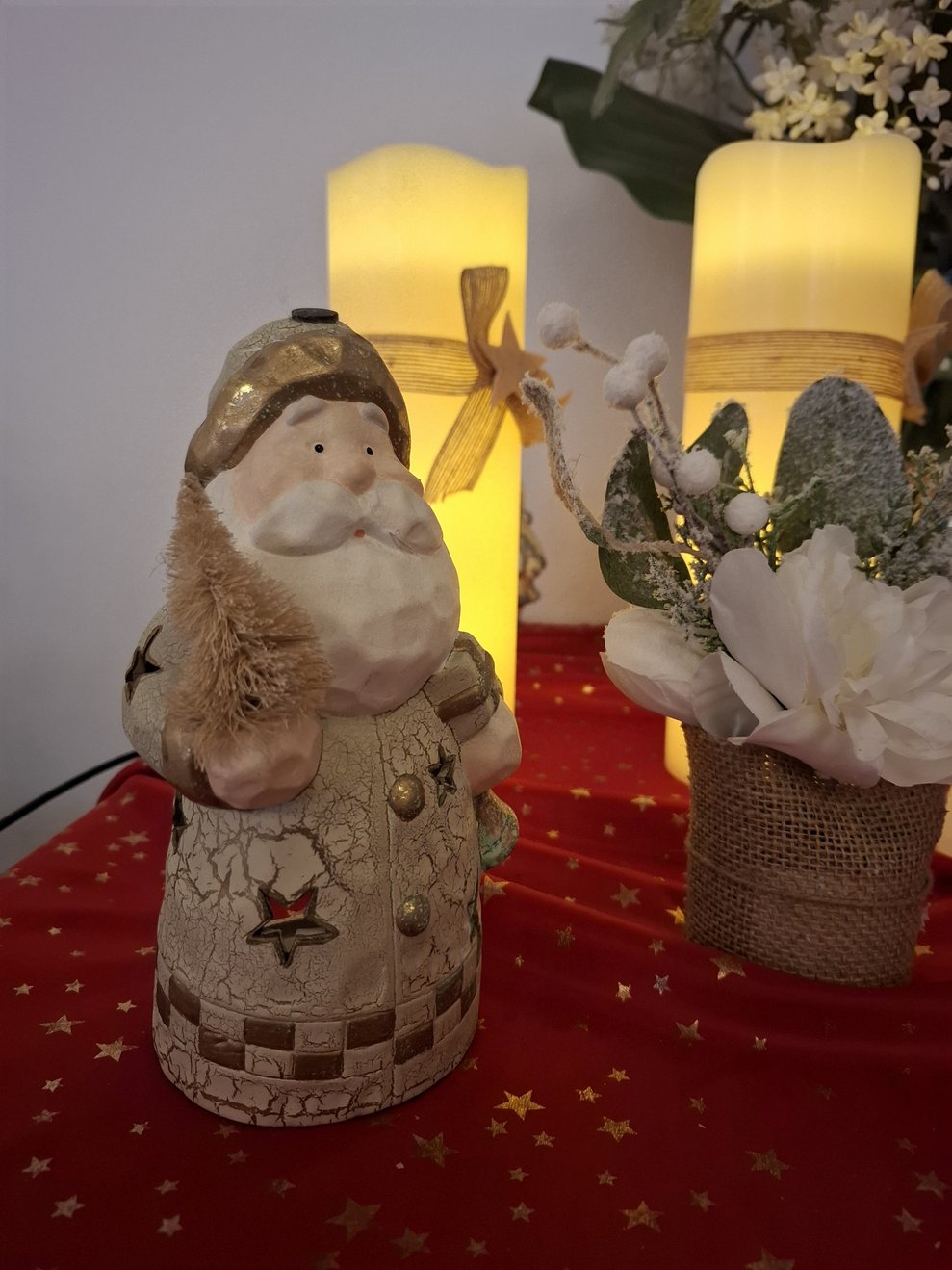 Die weihnachtliche Dekoration machte die Feier noch stimmiger.