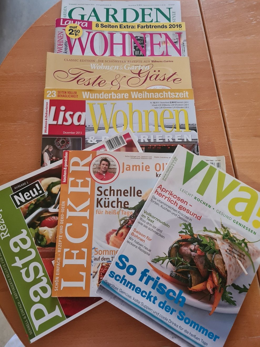 Verschiedene Magazine.