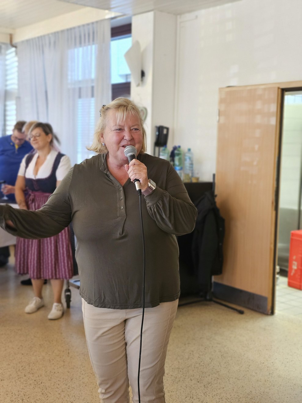 Stadträtin Frau Anita Tretthann begrüßte die Festgäste.