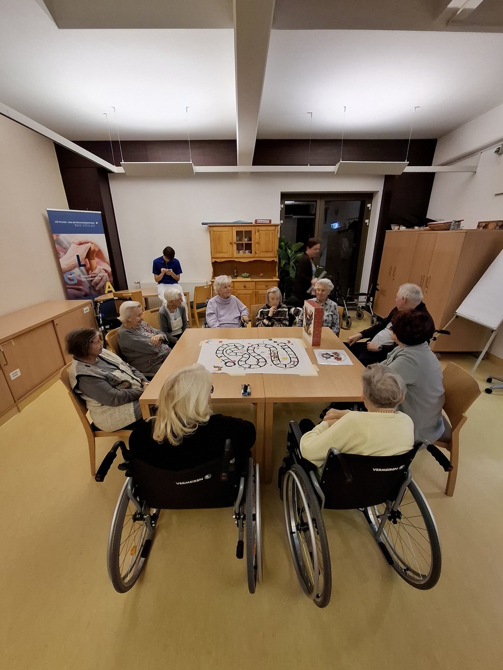 Die ganze Runde hatte sichtlich Spaß.