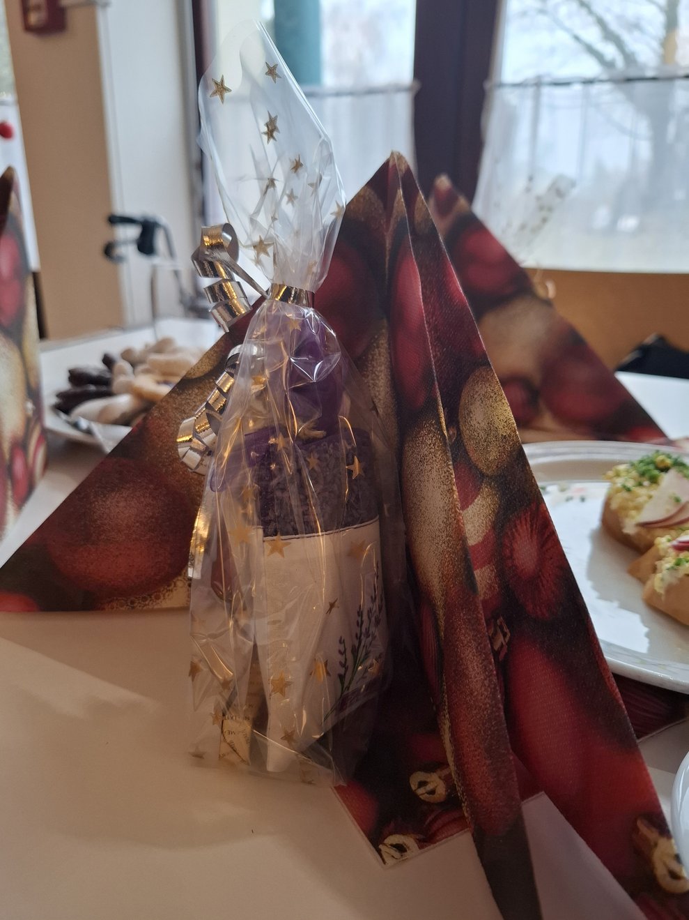 Das Geschenksackerl steht bereit.