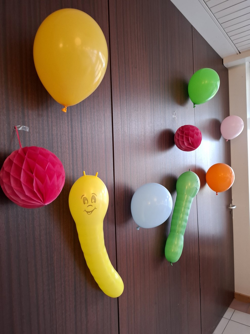 Die lustigen Luftballons sorgten für einige Lacher.
