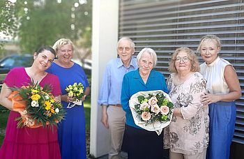 Die Gemeinde Bad Vöslau, das PBZ und die Angehörigen von Frau K. gratulieren zum 100. Geburtstag.